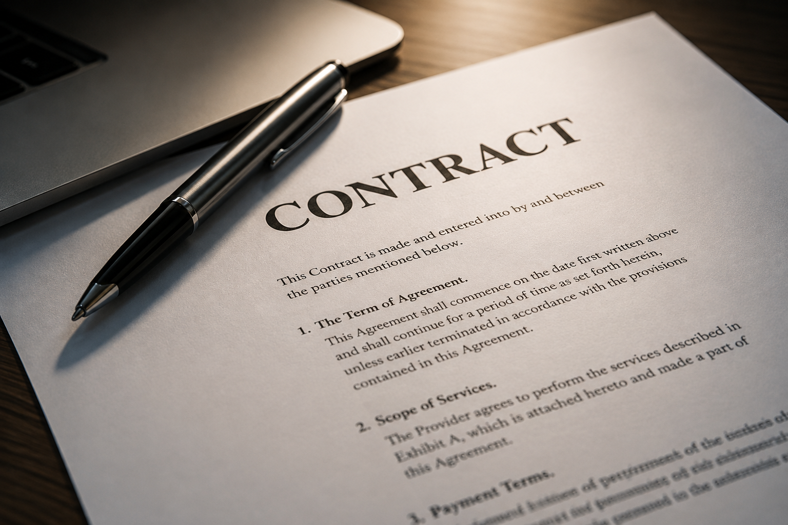 Agreement & Business Papers