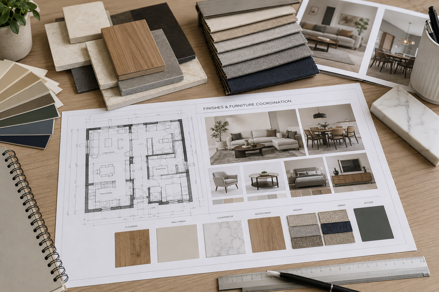 Finishes & Furniture Coordination